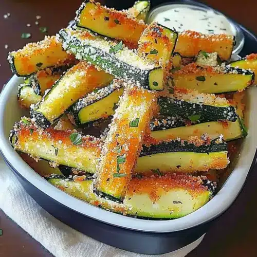 Parmesan Zucchini Fries