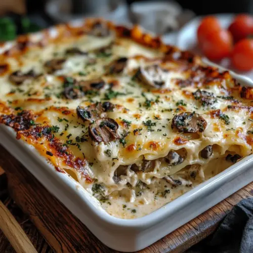 Mushroom Lasagna