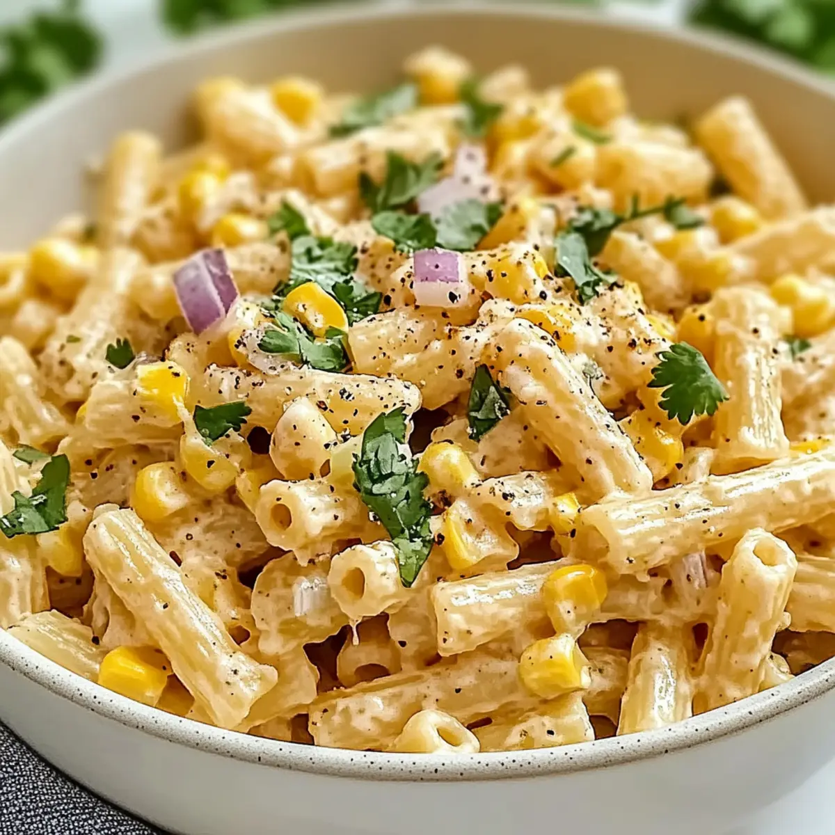 Elote Pasta Salad