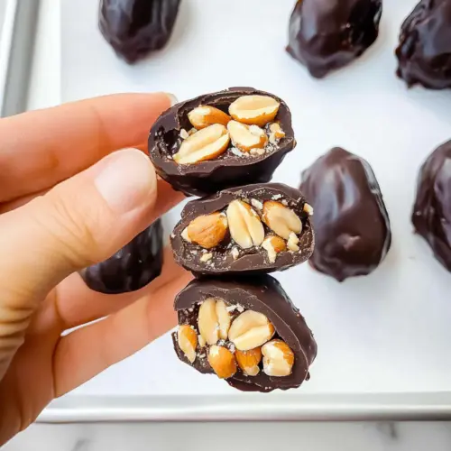 Snickers Stuffed Dates