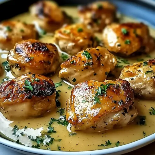 Creamy Boneless Skinless Chicken Thigh