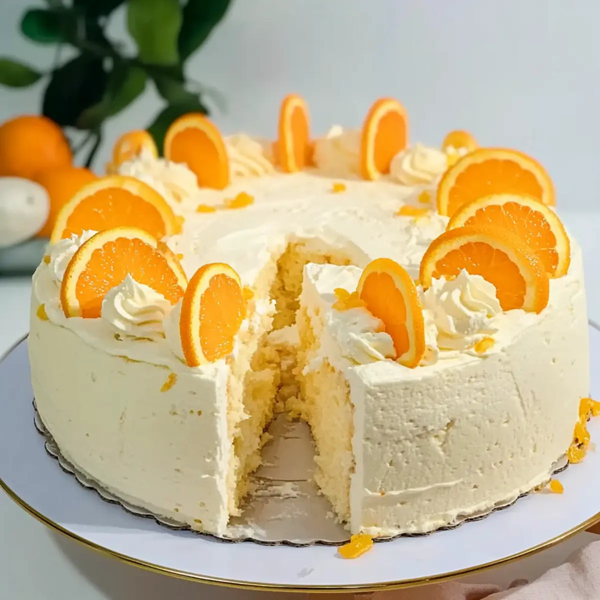 Orange Chiffon Cake