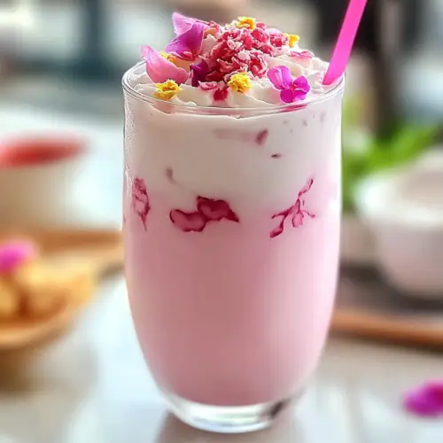 Thai Pink Milk Drink