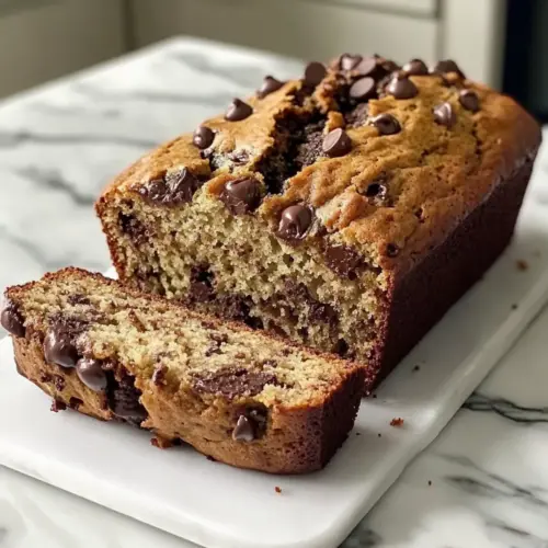 Easy Chocolate Chip Banana Bread