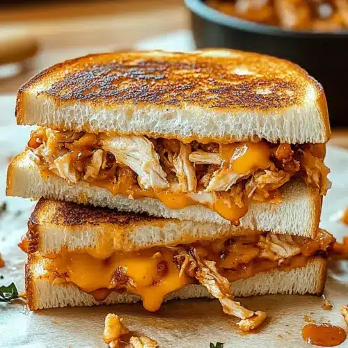 Bbq Chicken Grilled Cheese