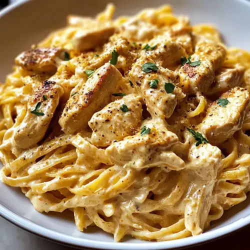 Luscious Cowboy Cream Chicken Pasta