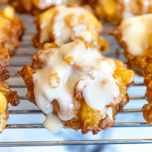 Easy Homemade Peach Fritters