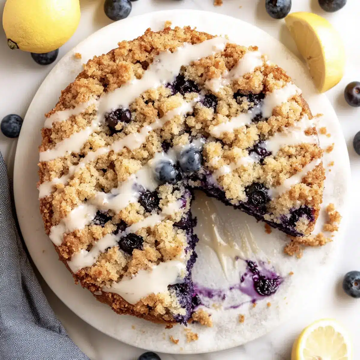 Blueberry Coffee Cake
