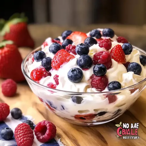 Summer Berry Cheesecake Salad