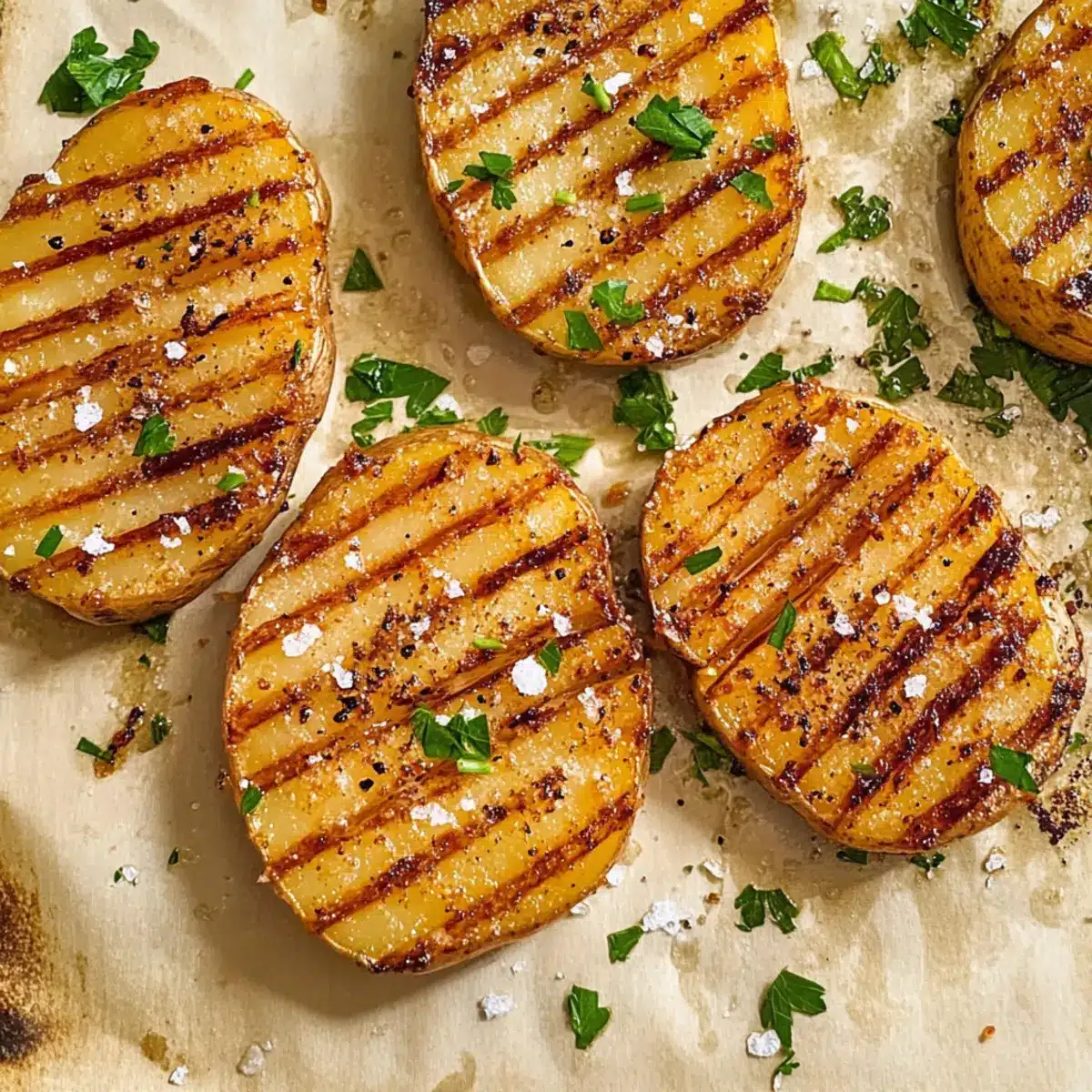 Crispy Accordion Potatoes Recipe