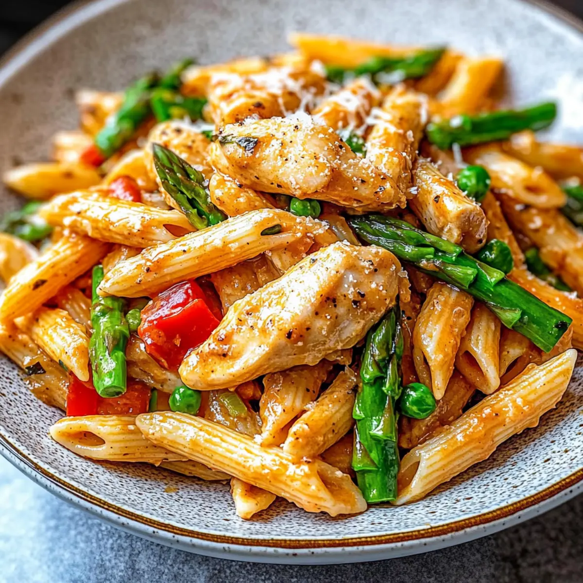 Spicy Chicken Chipotle Pasta