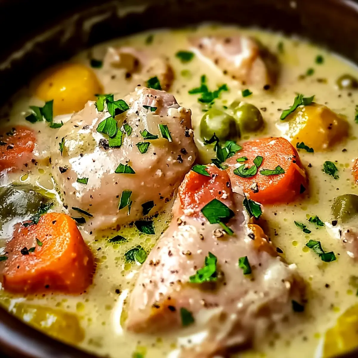Crockpot Chicken Thigh Stew