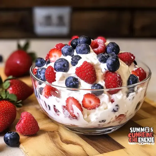 Summer Berry Cheesecake Salad