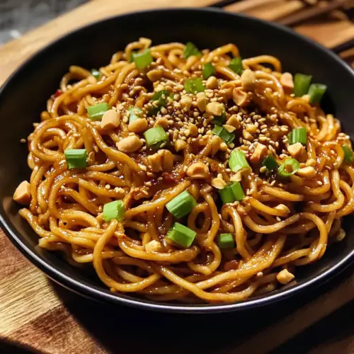 Spicy Sesame Noodles