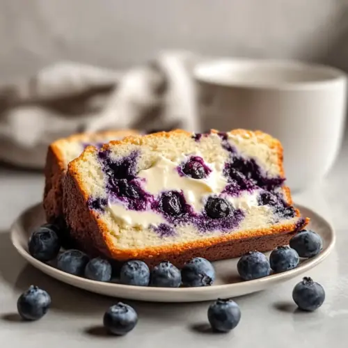 Blueberry Cream Cheese Bread