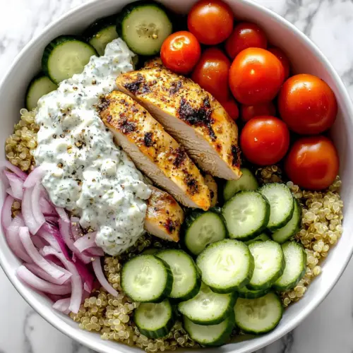 Fresh & Healthy Chicken Tzatziki