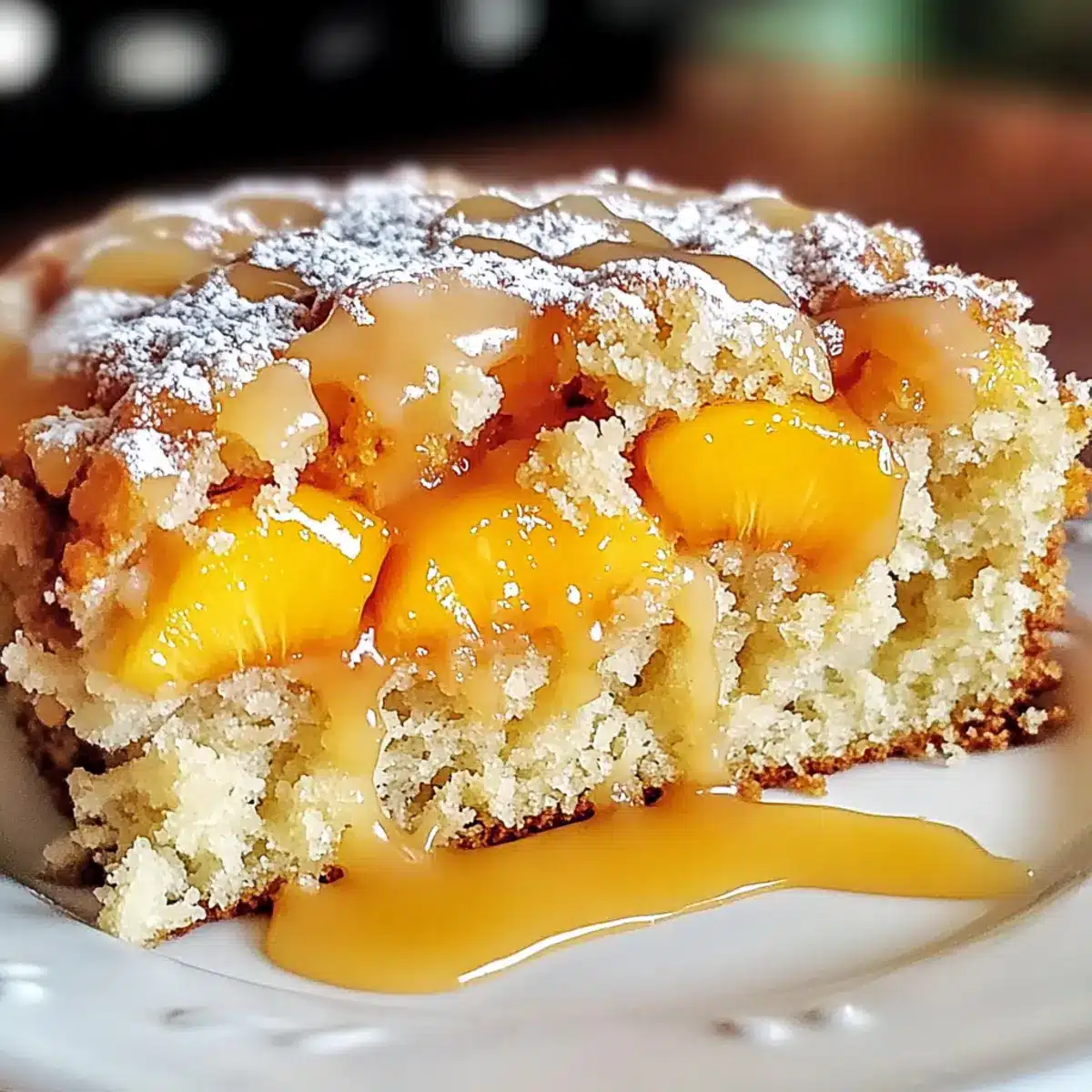 Summer Peach Cake