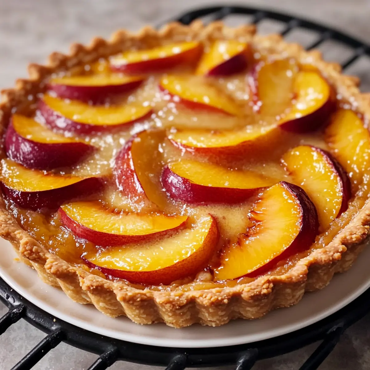 Peach Tart
