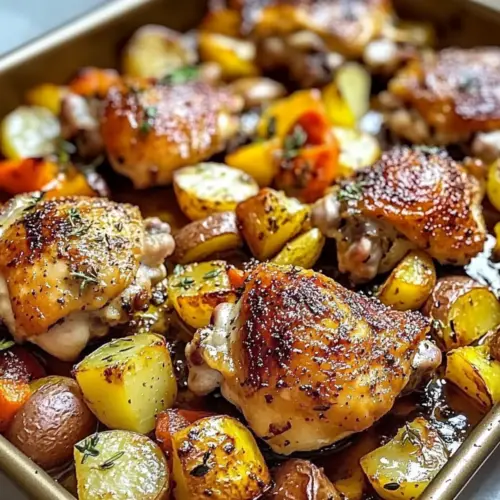 Sheet Pan Chicken Thighs
